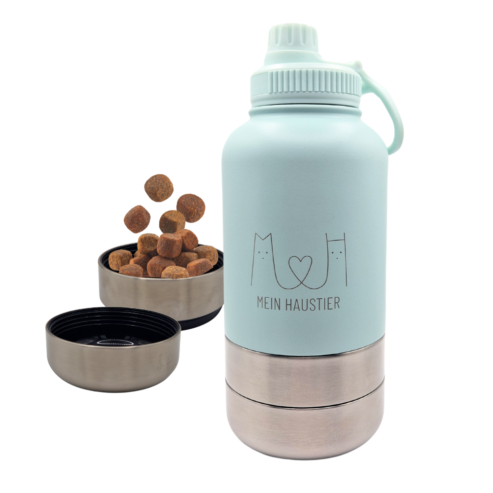 TravelBuddy 3-in-1 Hundewasserflasche