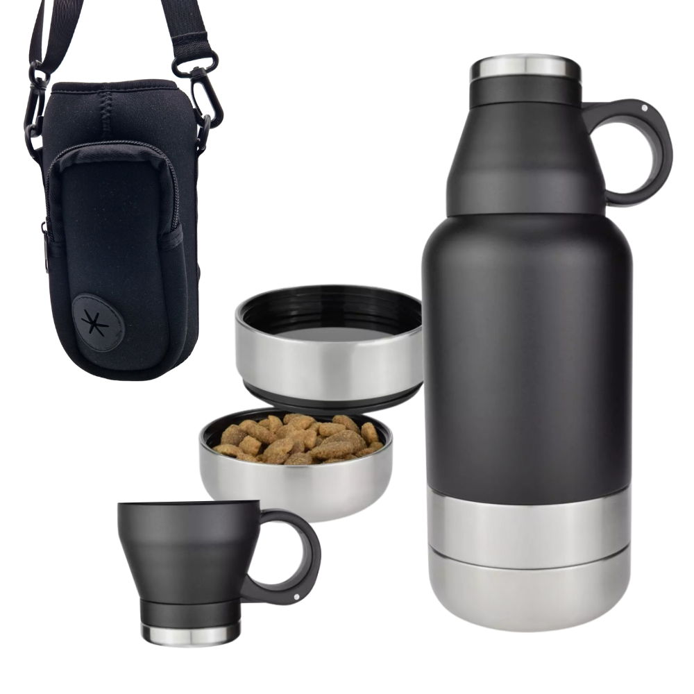 TravelBuddy v3 3-in-1 Hundewasserflasche